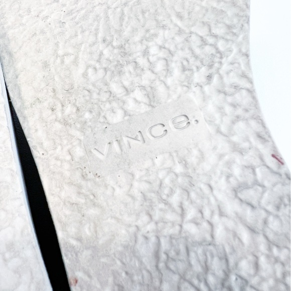 Vince Sanders Patent Leather Platform Slip On Sneakers Black Size 9 39 - Picture 9 of 11